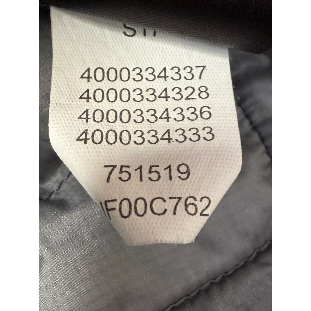 The North Face ThermoBall Quilted Jacket Gray Full Zip Men's Large - Picture 8 of 11